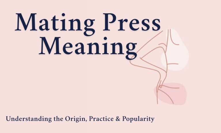 Mating Press Meaning