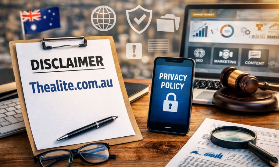 Disclaimer Thealite .com.au